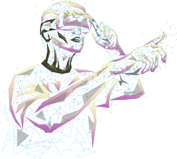 Augmented tech graphic